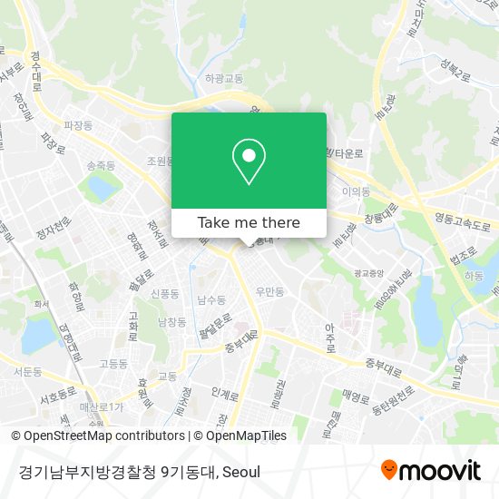 경기남부지방경찰청 9기동대 map