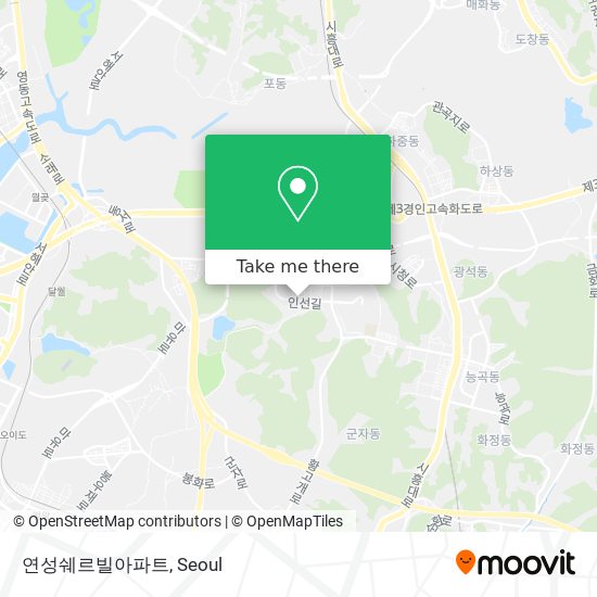 연성쉐르빌아파트 map