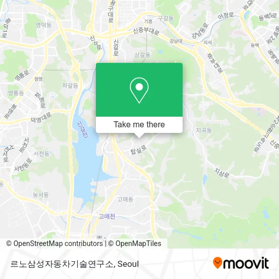르노삼성자동차기술연구소 map