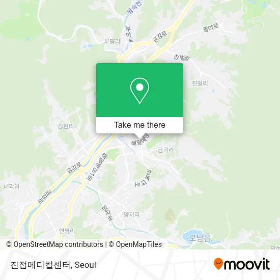 진접메디컬센터 map