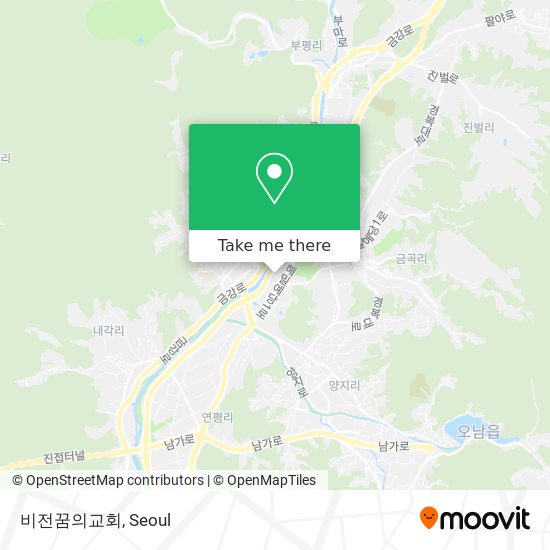 비전꿈의교회 map