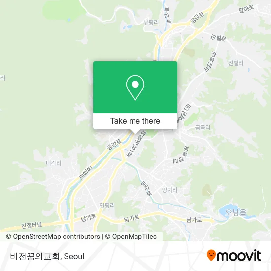 비전꿈의교회 map