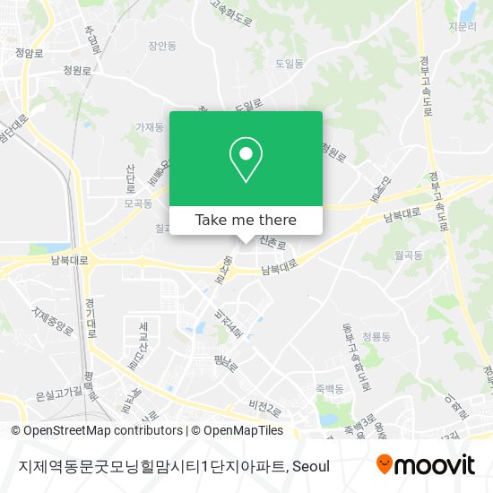 지제역동문굿모닝힐맘시티1단지아파트 map