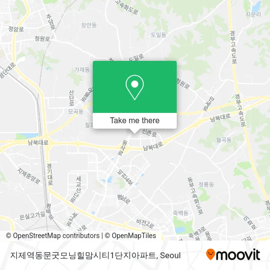 지제역동문굿모닝힐맘시티1단지아파트 map