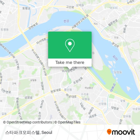 스타파크오피스텔 map