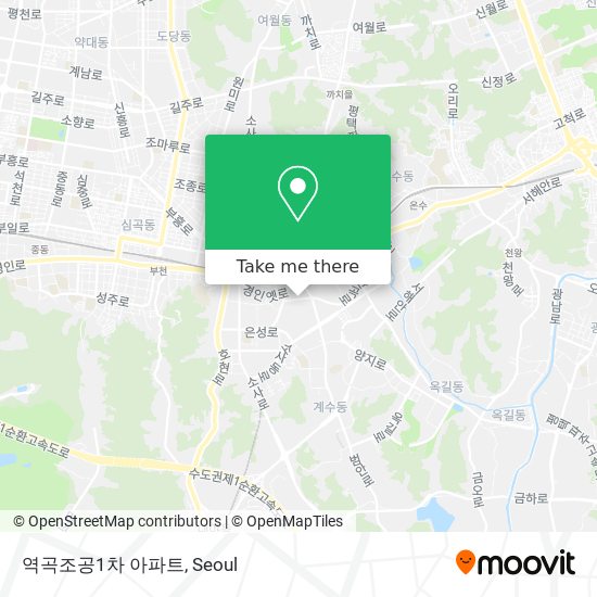 역곡조공1차 아파트 map