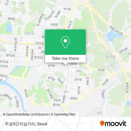 주공5단지삼거리 map