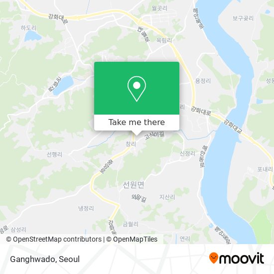 Ganghwado map