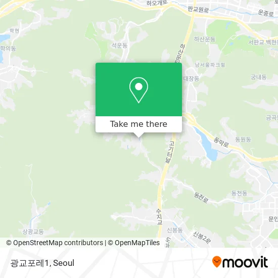 광교포레1 map