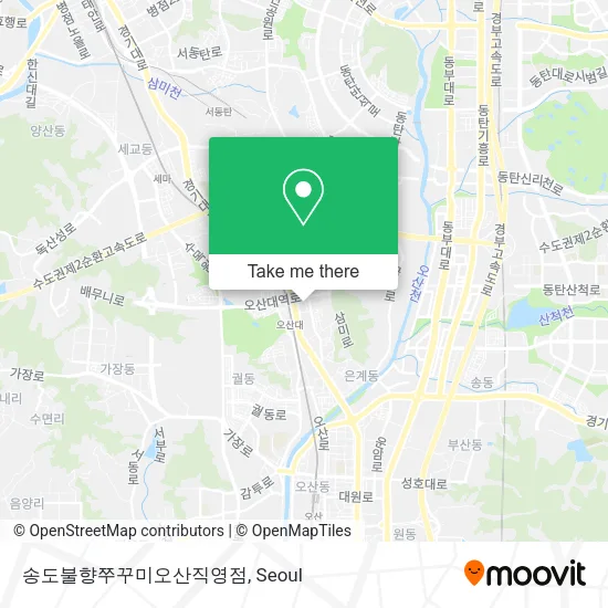 송도불향쭈꾸미오산직영점 map