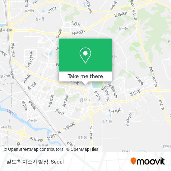 일도참치소사벌점 map