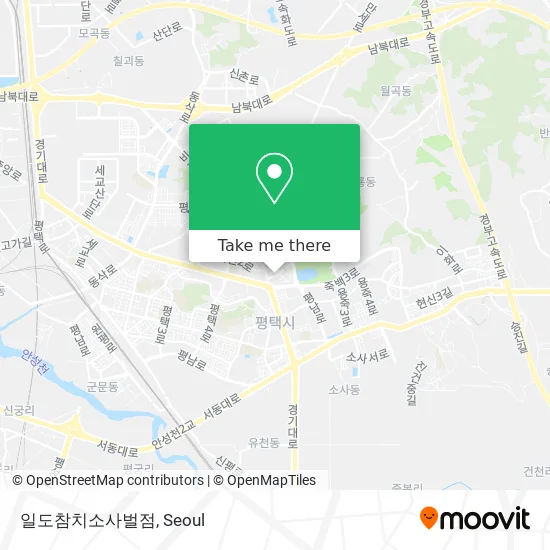 일도참치소사벌점 map
