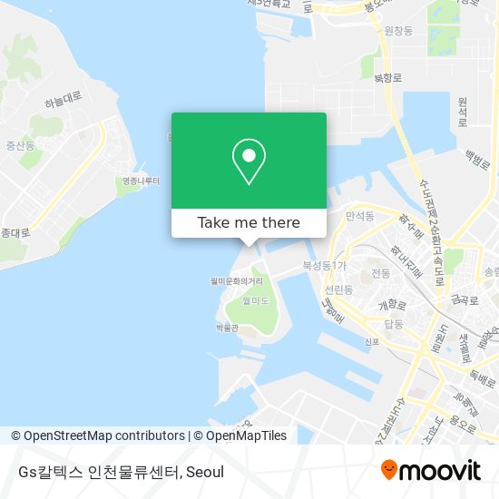 Gs칼텍스 인천물류센터 map