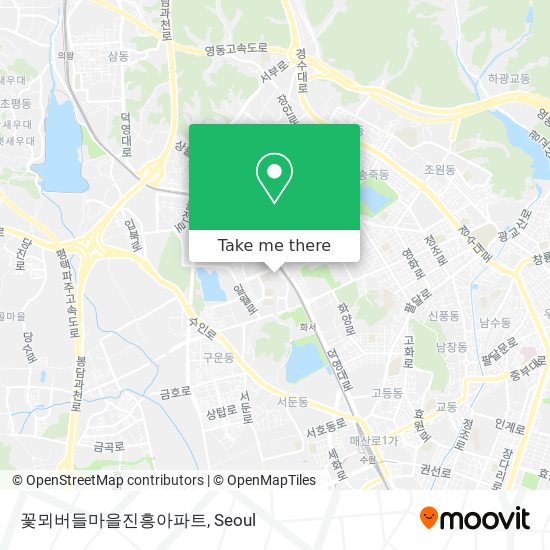 꽃뫼버들마을진흥아파트 map