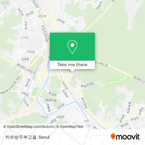 하르방두부고을 map