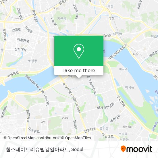 힐스테이트리슈빌강일아파트 map