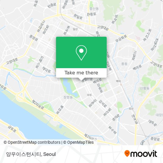 양우이스턴시티 map