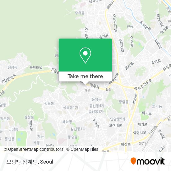 보양탕삼계탕 map