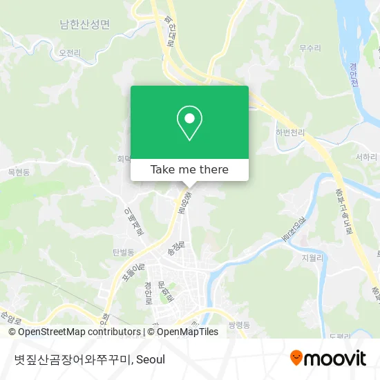 볏짚산곰장어와쭈꾸미 map