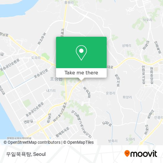 우일목욕탕 map