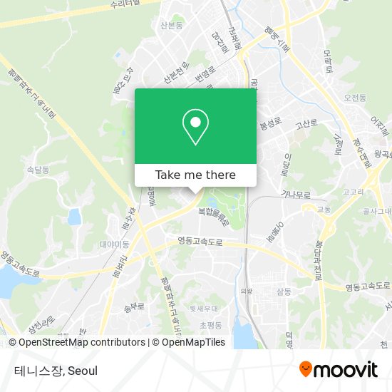 테니스장 map