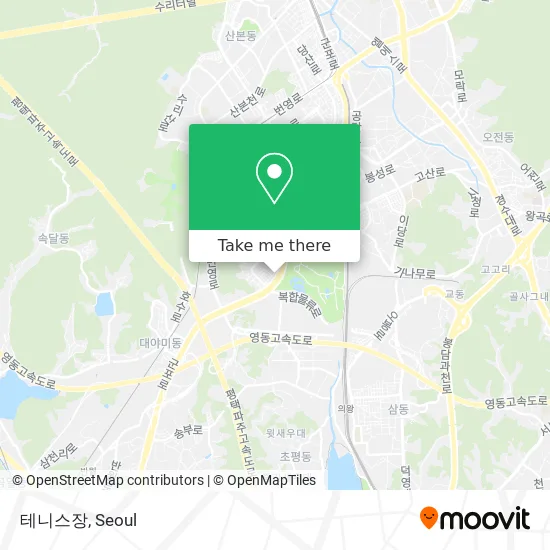 테니스장 map