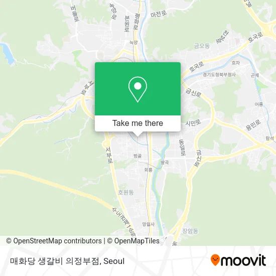 매화당 생갈비 의정부점 map