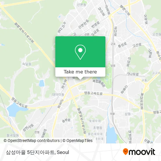 삼성마을 5단지아파트 map
