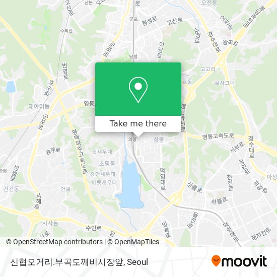 신협오거리.부곡도깨비시장앞 map