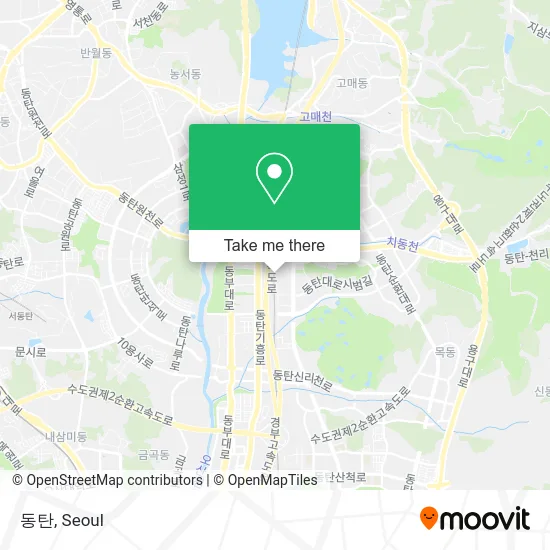 동탄 map