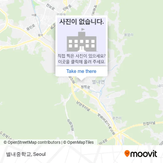 별내중학교 map