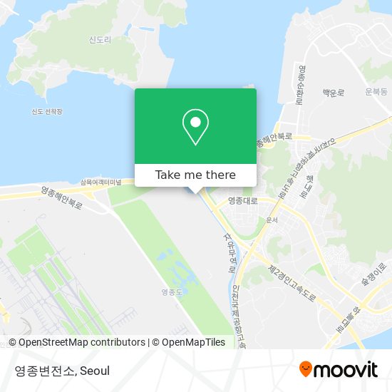영종변전소 map