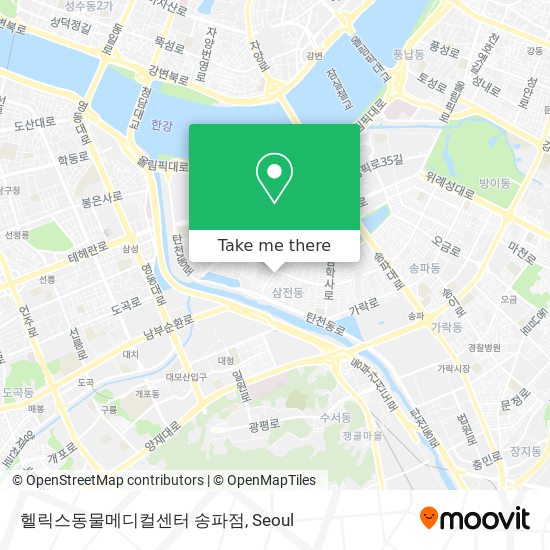 헬릭스동물메디컬센터 송파점 map