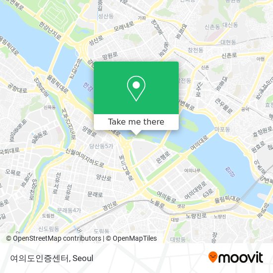 여의도인증센터 map