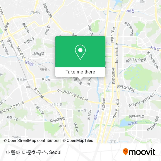 내뜰애 타운하우스 map