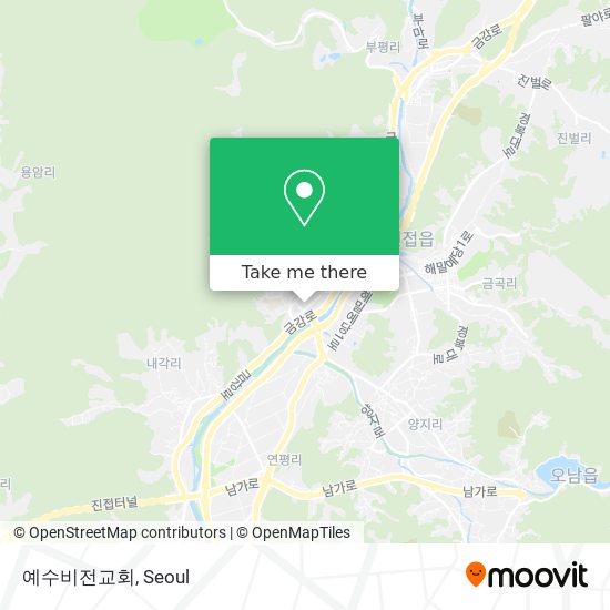 예수비전교회 map