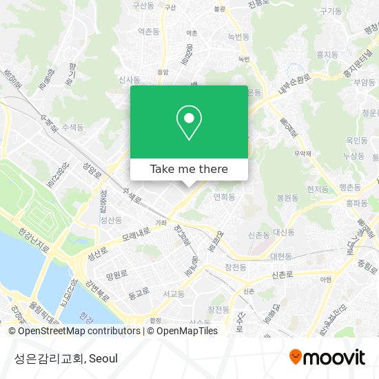 성은감리교회 map
