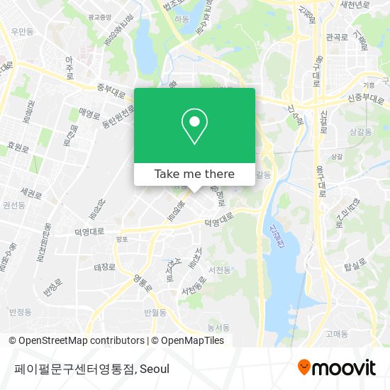 페이펄문구센터영통점 map