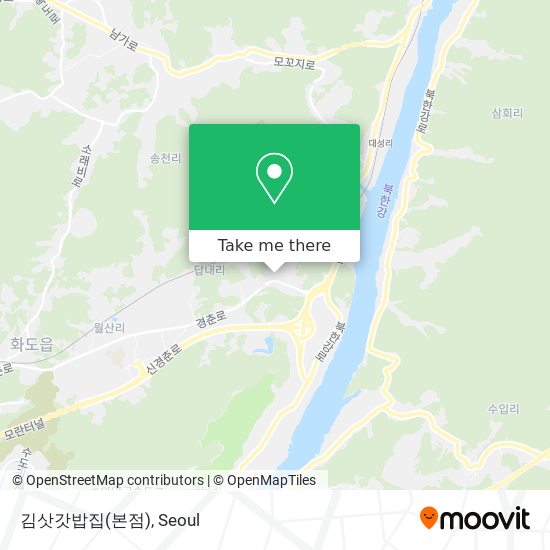 김삿갓밥집(본점) map