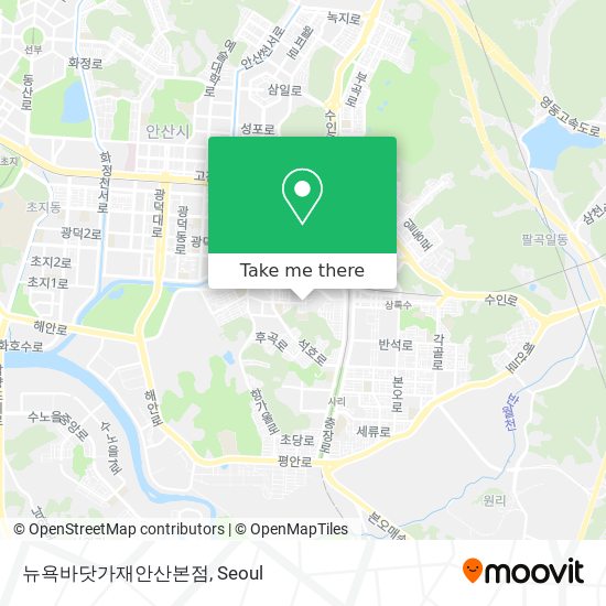 뉴욕바닷가재안산본점 map