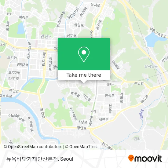 뉴욕바닷가재안산본점 map