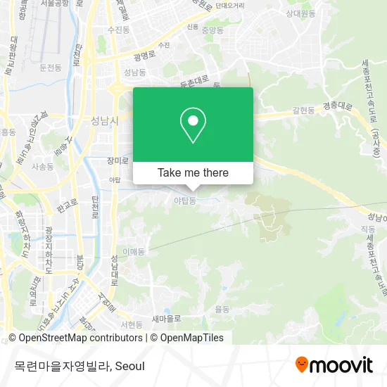 목련마을자영빌라 map