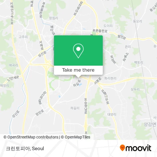 크린토피아 map