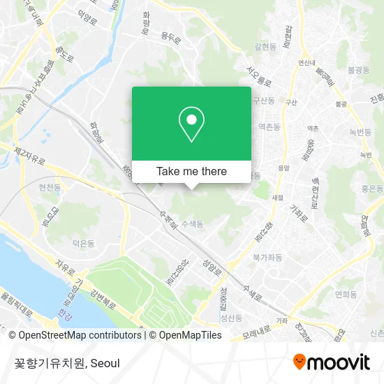 꽃향기유치원 map