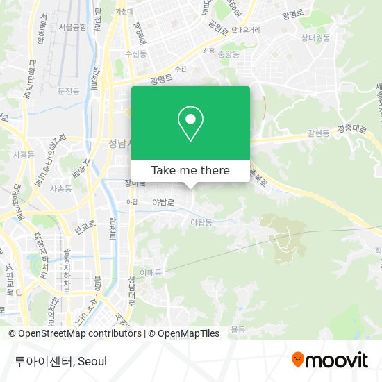 투아이센터 map