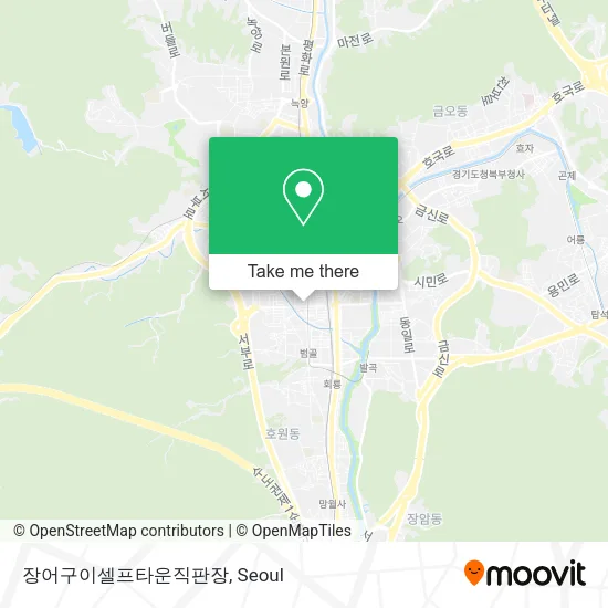 장어구이셀프타운직판장 map
