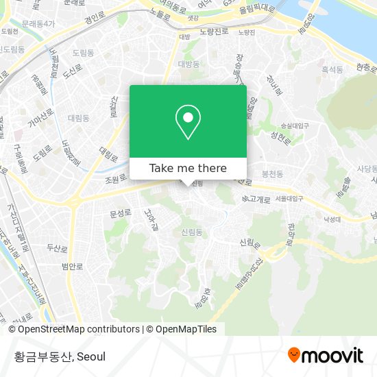 황금부동산 map