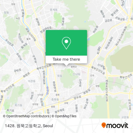 1428. 원묵고등학교 map