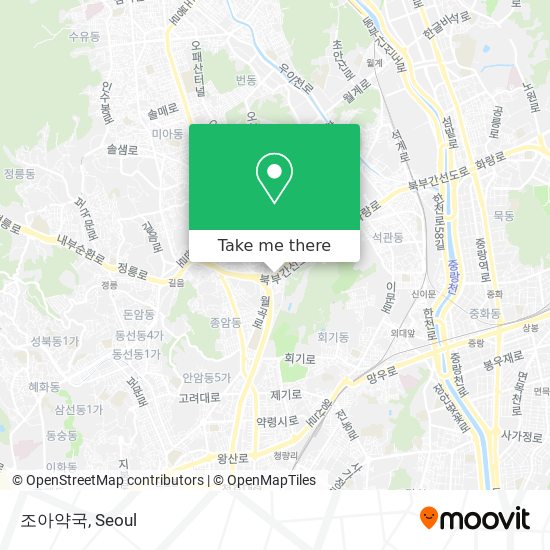 조아약국 map