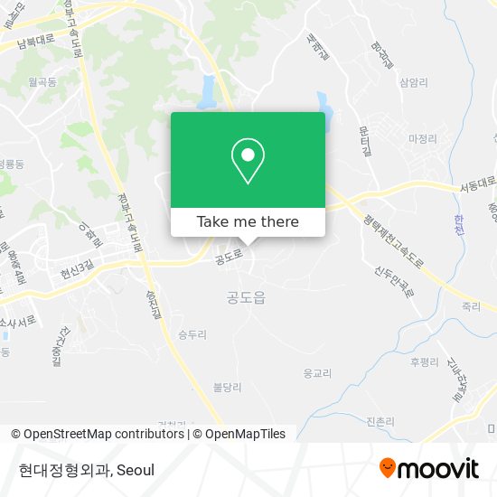 현대정형외과 map